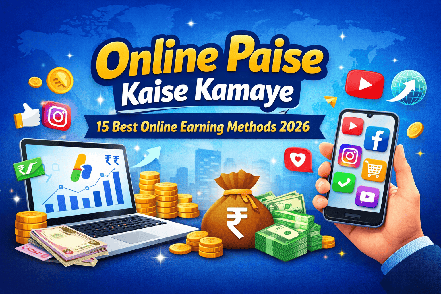 online paise kaise kamaye 2026 guide